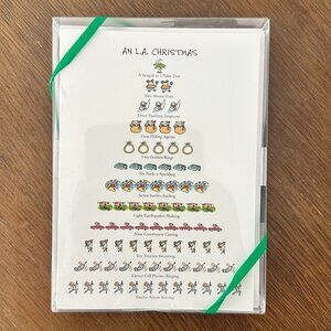 An LA Christmas Holiday Cards Pack of 15